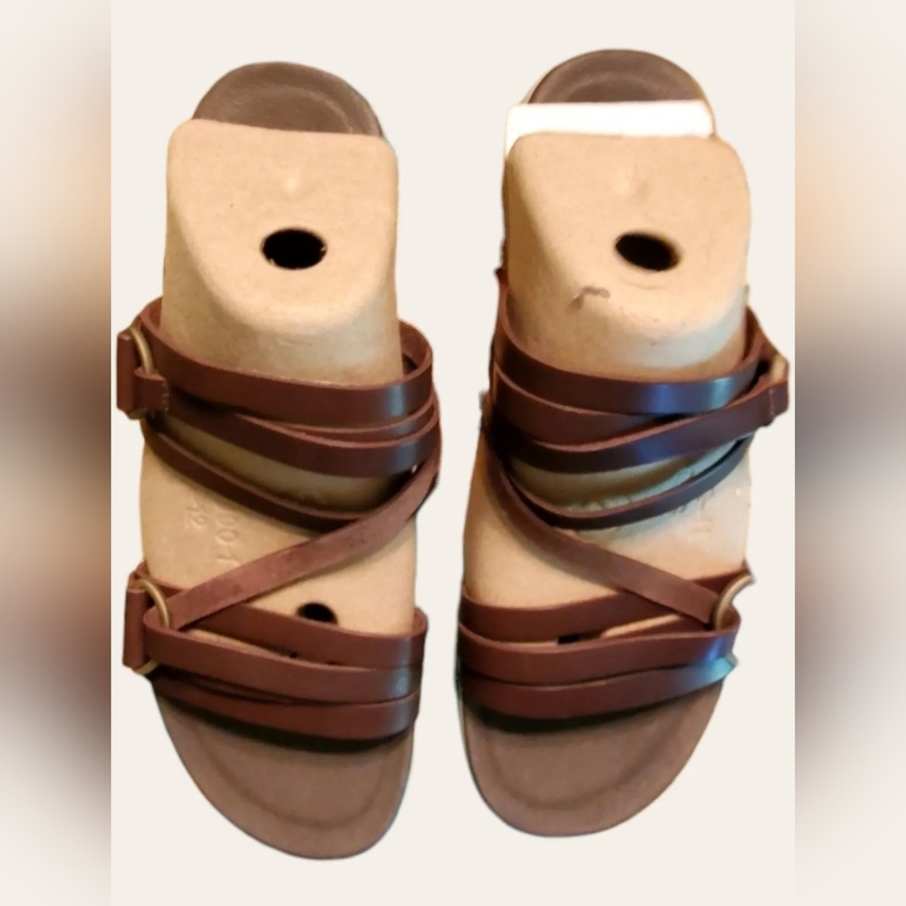 NIB MERRELL Kalari Shaw Slide Sandal Womens 10 Brown - Picture 6 of 8
